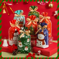 Christmas Candy Ribbon Bag Santa Claus Packaging Bag Christmas Tree Gift Bag Party Gift Bay Souvenir