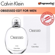 Calvin Klein Obsessed EDT for Men (125ml) cK Eau de Toilette White [Brand New 100% Authentic Perfume]