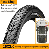 Continental 26 27.5 29 2.0 2.2 MTB Tire Race King Bicycle Tire Anti Puncture 180TPI Folding Tire Tyr