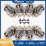 Lots Alternative Spark Plug Torch K6RTC for Candle BKR5E11 Denso K20PR-UR Champion RC12YC /C281YC  3