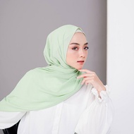 hijab pashmina ceruty babydoll/pasmina ceruty/pashmina ceruty warna mint/pashmina warna mint/pashmin