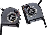 Deal4GO CPU Cooling Fan DFS5K12304363H FM1U w/GPU Fan DFS5K12114262H FM1V for ASUS TUF FX505 FX505D 