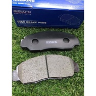 ผ้าเบรคหน้าHonda Nissan xtrail teana tiida march almera tiida livina akebono made in Japan