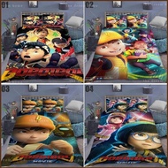 Boboiboy 3in1 Bedding Set Bed Sheet Quilt Cover Pillowcase Bedroom Comfortable Washable Home Suit