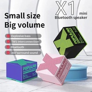 x1 speaker Mini Bluetooth Speaker 360 ° Wireless Bluetooth Speaker Technology Waterproof Portable Sp