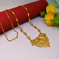 Mangalsutra Necklace/dubai india Necklace Gold Color/Indian Gold Necklace