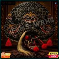 Barongan Telon Vip Size 22 Full Wood Barongan Caplokan Kayu