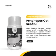 Flap Shoe Shoes Cleaner Care - Prepare Deglazer Penghilang Cat Sepatu Kulit Sintetis Premium 70mL