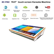 Karaoke Machine, 19.5'' Touch Screen ,Chinese,English Songs preloaded.Multi-Language songs on cloud, download.Android KTV Dual system,Online Cinema,Mobile device control