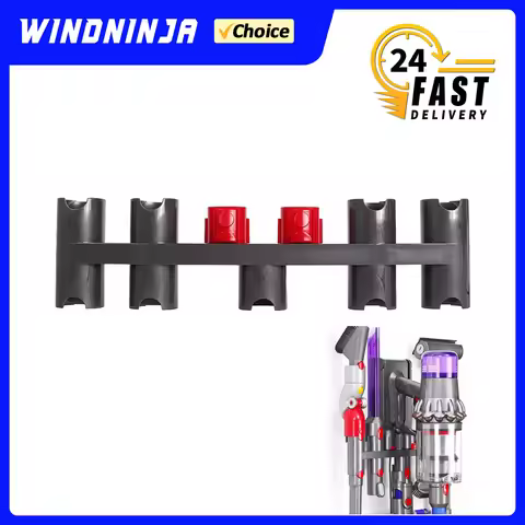 Nine hole Accessory Bracket For Dyson V7 V8 V10 V11 V15 Vacuum Cleaner Hanger Base Brush Tool Storag