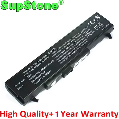 SupStone LB32111B LB52113B LB52113D BO71 Laptop Battery For LG LE50 LM60 LM70 LS50 R400 R405 RD400 L