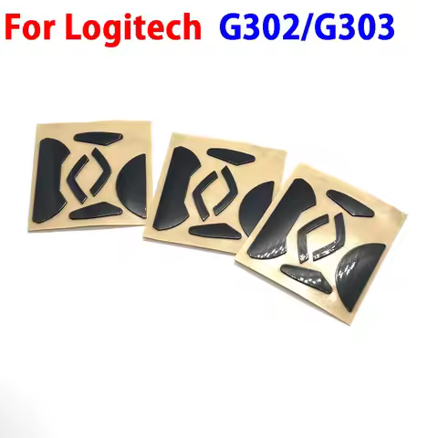 1set-10sets 0.6mm Mouse Skates Pad Mouse Feet Mouse Skates Pad For Logitech G302/G303 Laser Mouse Ga
