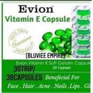 Evion Vitamin E oil for Skin&Hair(3strip/30caps)