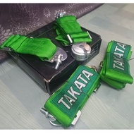 🔥‼️TAKATA RACING SAFETY BELT 4 POINT QUICK RELEASE🚀