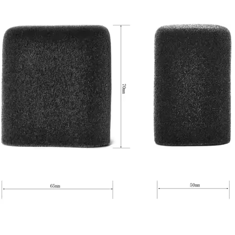 1Pcs Replacement Foam Mic Wind Cover Windscreen Muff For FIFINE AmpliGame AM8 Microphone