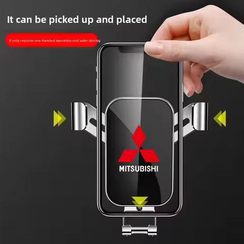 Car Phone Holder Air Vent Mobile GPS Stand Smartphone Support For Mitsubishi Outlander Lancer 9 X EX