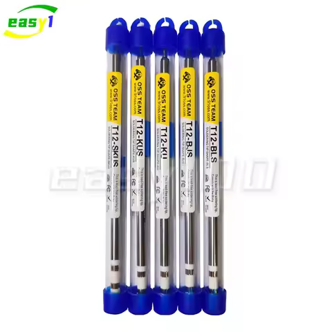 OSS T12 Series Tip Electric Soldering Tips For Hakko Fx951 T12-X T12-D ST91 ST92 Soldering Station H
