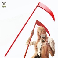 Anime Chainsaw Man Power Cosplay Red Sickle Power Horn Chainsaw Man