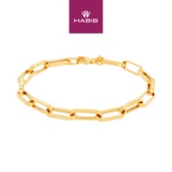 HABIB GRAFFETTA | Oro Italia 916 Yellow Gold Bracelet GW41480922 (22K Gold)