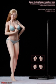 TBLeague 1:6 女素體 PHMB2019-S34 中胸 包膠女素體 鋼骨 Seamless Female Body

全新