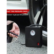 Pam Udara Elektrik Kereta 96W Inflator Tayar Mini 12V 100PSI 35L/Min Pemampat Udara Mudah Alih untuk