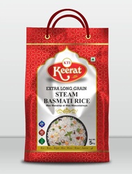 Keerat Steam Extra-Long Grain Basmati Rice (5kg)