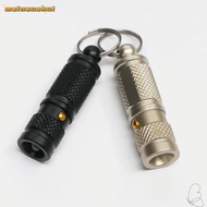 MAINAUSHUI Emergency Keychain Light, LED Light Mini EDC Tool, Portable Aluminum Alloy  Light Emergen