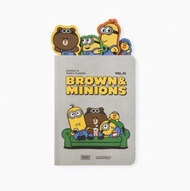 Line Friends x Minions Monthly & Weekly Planner 熊大迷你兵日記行程簿
