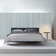 Bellami Trinity Murphy 2.0 100% Pure Tencel 1100TC Bed Set (Reversible) - 3 Colours (Grey-Charcoal)