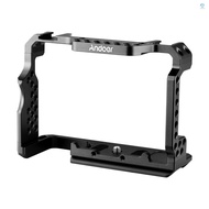Andoer Aluminum Alloy Camera Cage Video Rig Replacement for Sony A7R III/ A7 II/ A7III