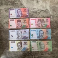 Uang mainan rupiah replika uang rupiah isi 25lembar