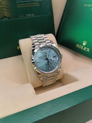 ROLEX 勞力士 40mm 228236-0018 Day-Date 冰藍色 Brand New 全新