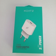 Charger hp + Type-C Data Cable HEATZ ZA68e 20W Fast Charging, 3x Power, Complete Charger Head + Type