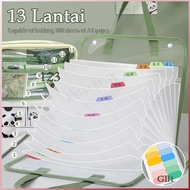 / Folder Bag File Bag Handle Folder File Clear Holder Waterproof Multi Layer Document Bag A4 Folder 