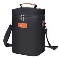 Waterproof 4 Red Wine Messenger Polyester Red Wine Bag Ice Bag Red Wine Bottled Refrigerator Bag Hot