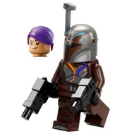 Original Lego Star Wars Ahsoka - Sabine Wren (with Helmet & Dark Purple Hair) 75362 Minifigure new