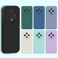 Case OPPO RENO 12F Liquid Silicone Plain Rubber Fundas Protector Case Cover TPU Phone Case C7K