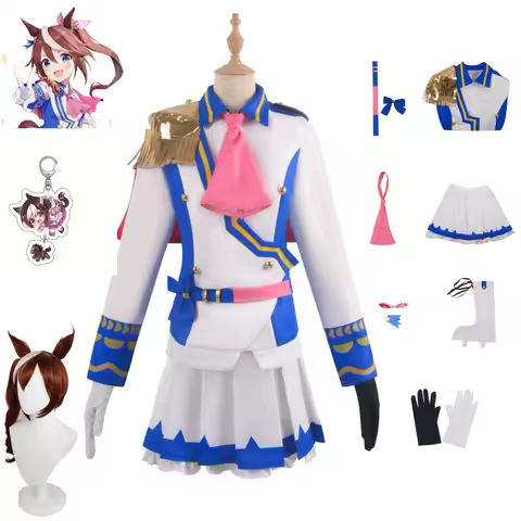 Uma Musume Pretty Derby Cosplay Costume School Uniform Silence Suzuka Tokai Teio Special Week Cospla