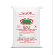 Quang Ngai cassava starch is used to make pearls, stir sweet soup, cakes....