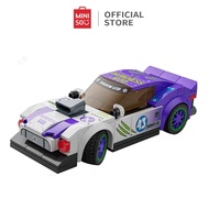 Miniso Blok Bangunan Building Blocks 3-in-1 Building Block Racing Car Series Mainan Edukasi Anak