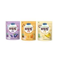 【韓國 ILDONG FOODIS】日東 米泡芙圈圈餅(40g) 香蕉/橘子/藍莓 寶米餅-效期看說明
