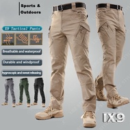 Men’s IX9 Cargo Tactical Pants – Waterproof, Breathable Military Combat Trousers for Outdoor Work