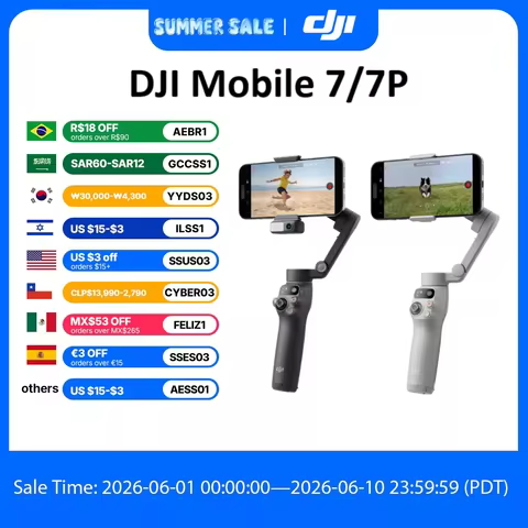 DJI Osmo Mobile 7 Mobile 7P Smartphone Gimbal Stabilizer 3 Axis Original In Stock