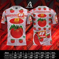 เสื้อพิมพ์ลาย Zone A รุ่น ขนม90‘s เสื้อคอกลม ผ้าไมโคร ย้อนวัยเด็ก