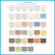 ❐ ♂ ❃ BOYSEN PERMACOAT LATEX PAINT COLOR SERIES WHITE SENSES (B-7515)