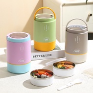 TERMOS SUP Thermos Stainless Steel 304 2-Tier Lunch Box 900ML Capacity Heat Resistant 6-12 hours COD