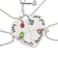 PLATINUMX 4 Bff Creative Love Necklace Nice Gift Necklace