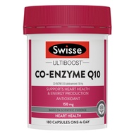 👍SWISSE ULTIBOOST Co-Enzyme Q10 180capsule