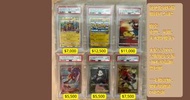 【PTCG】Pokemon Card PSA 10 PSA10 Grading Card 鑑定卡 卡盒 box 151 SV2A 25th 噴火龍 比卡超 皮卡丘 夢夢 PTCG pikachu ch