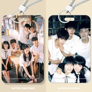 [Ready Stock] When I Fly Towards You Keychain  Card Holder Su Zaizaizai Zhang Lurang ID Badge Case